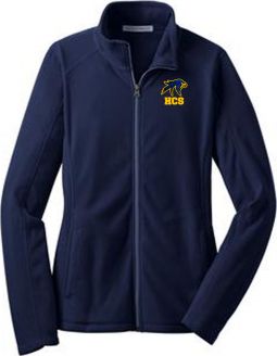 Ladies Microfleece Jacket - Port Authority, Navy